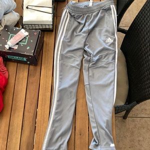 Grey adidas sweatpants